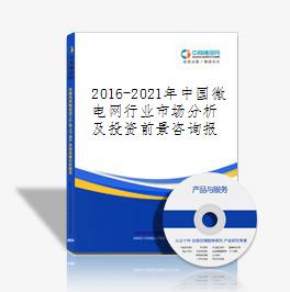 2016-2021年中國微電網行業市場分析及投資前景咨詢報告