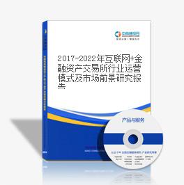 2019-2023年互聯網+金融資產交易所行業運營模式及市場前景研究報告