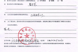 懷集縣發展和改革局對中商智業評價