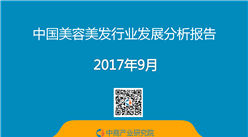 2017年中國美容美發行業發展分析報告（附全文）