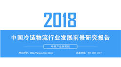 2018年中國冷鏈物流行業發展前景研究報告（附全文）