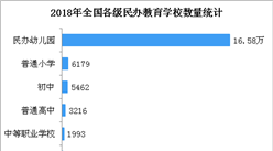 2018年民辦教育較快發展：民辦學校達18.35萬所 占全國比重35.35%（圖）