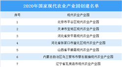 2020年國家現代農業產業園創建名單發布：31家產業園入選