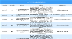 2020年中國主要城市直播電商相關政策匯總：誰能成為直播電商之都？（圖）