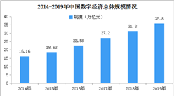 中國數字產業結構持續軟化 2019年數字經濟產業規模達35.8萬億元