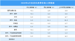 2020年6月全國居民消費價格同比上漲2.5% 醫療保健價格上漲1.9%（圖）