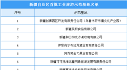 新疆首批工業旅游示范基地公示名單出爐：共12家企業入選（附名單）