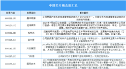 A股多只芯片股市值超千億 2020年中國芯片概念股匯總（圖）
