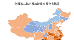 最新！全國第二批鄉村旅游重點村分布地圖及名單匯總（附圖表）