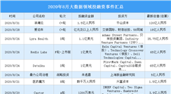 2020年8月大數據領域投融資情況分析：浪潮云深受資本青睞（附完整名單）