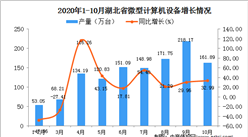 2020年10月湖北省微型計算機設備產量數據統計分析