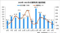 2021年6月中國肥料進口數據統計分析