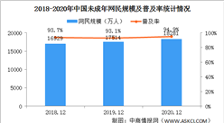 2020年中國未成年網民達到1.83億人 小學生互聯網普及率進一步提升（圖）