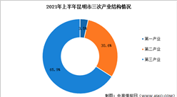 2021年上半年昆明經濟運行情況分析：GDP同比增長8.2%（圖）
