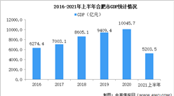 2021年上半年合肥經濟運行情況分析：GDP同比增長10.7%（圖）