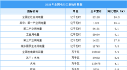 2021年中國電力工業運行情況：發電裝機容量同比增長7.9%（圖）
