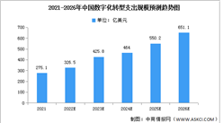 2022年中國數字化轉型支出規模及支出結構預測分析（圖）