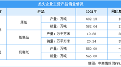 2022年中國造紙行業上市龍頭企業市場競爭格局分析（圖）