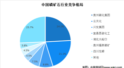 2022年中國磷礦石市場現狀及競爭格局分析：產業集中度提高