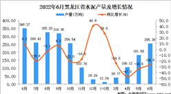 2022年6月黑龍江水泥產量數據統計分析
