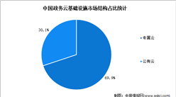 2022年中國政務云基礎設施市場結構及市場份額預測分析（圖）