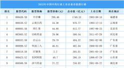 2022年中國中藥行業上市企業市值排行榜（附榜單）