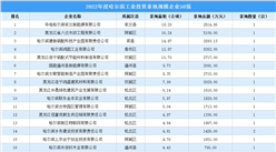 【投資跟蹤】 2022哈爾濱50強企業土地投資額近6億元（圖）