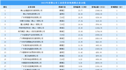 年度盤點 | 2022年度佛山市工業投資拿地企業TOP50名單匯總