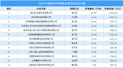 涉地面積約378公頃 2022年撫州市制造業投資企業TOP50匯總