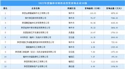產業投資動態 | 2022年度榆林市制造業投資拿地企業30強出爐！