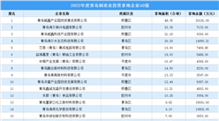 產業投資動態 | 2022年度青島制造業投資拿地企業50強出爐！