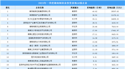 產業投資動態 | 2023年一季度湖南制造業50強企業土地投資近18億元