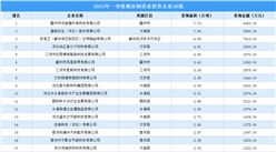 涉地面積近86公頃 2023年一季度廊坊制造業投資企業30強匯總