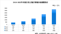 2023年中國云計算市場規模及細分市場占比預測分析（圖）