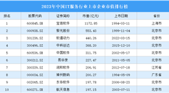 2023年中國IT服務行業上市企業市值排行榜（附榜單）
