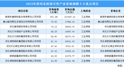 2023年度河北招商引資產業投資規模十大重點項目盤點