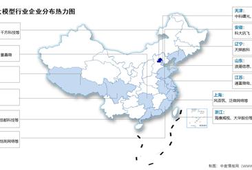2024年中國AI大模型行業市場規模及企業分布情況預測分析（圖）