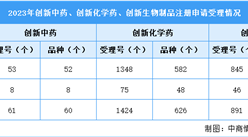2024年中國創新藥市場規模及注冊申請受理情況預測分析（圖）