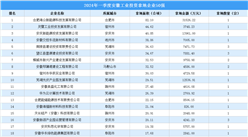【產業投資情報】2024年一季度安徽工業土地投資50強企業總投資超22億