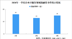 2024年一季度企業IT服務行業投融資情況分析：戰略投資最多（圖）
