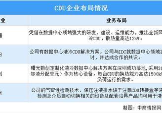 2024年中國液冷服務器市場現狀及CDU企業布局情況預測分析（圖）