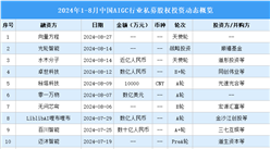 2024年1-8月中國AIGC行業私募股權投資盤點（附投融資事件匯總）