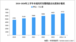 2024年中國光纖光纜市場現狀及發展前景預測分析（圖）