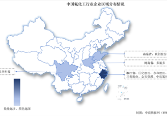 2024中國氟化工行業上市公司全方位對比分析（企業分布、經營情況、業務布局等）
