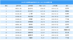 2024年中國橫向通用軟件行業上市公司市值排行榜（附榜單）