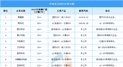 2025年中國GPU企業產能排名（圖）