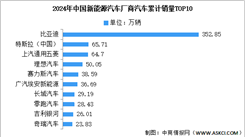 2025年中國新能源汽車行業競爭格局及市場份額解讀（圖）