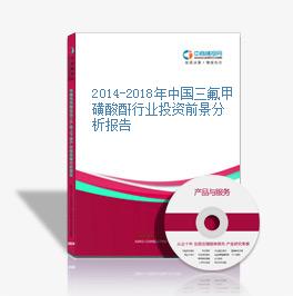 2014-2018年中國三氟甲磺酸酐行業投資前景分析報告