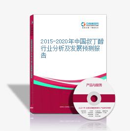 2015-2020年中國叔丁醇行業分析及發展預測報告