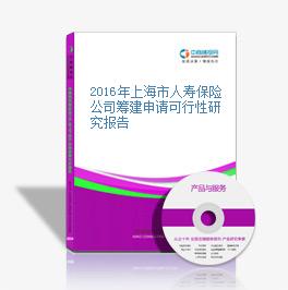 2016年上海市人壽保險公司籌建申請可行性研究報告